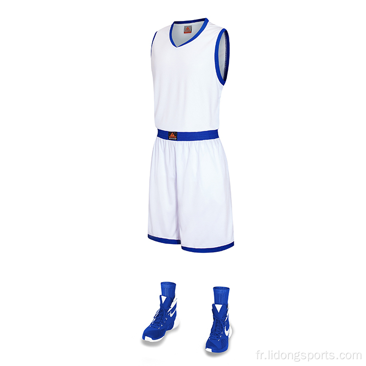 Uniforme de basket-ball de basket-ball de basket-ball personnalisé