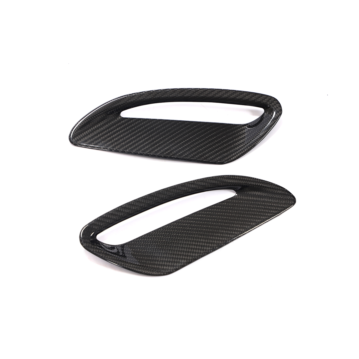 Modify Luxury Dry Carbon Fiber Car Hood Air Vent for Jaguar F-Type 2-Door 2021-2022