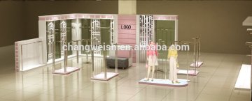 elegant women clothes store interior design