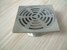 DN50~200 4.5mm thickness stainless steel sanitary mirror polished bathroom floor trap grating