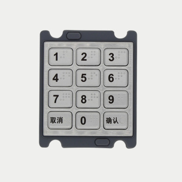 mini encrypting metal pin pad for tablet POS