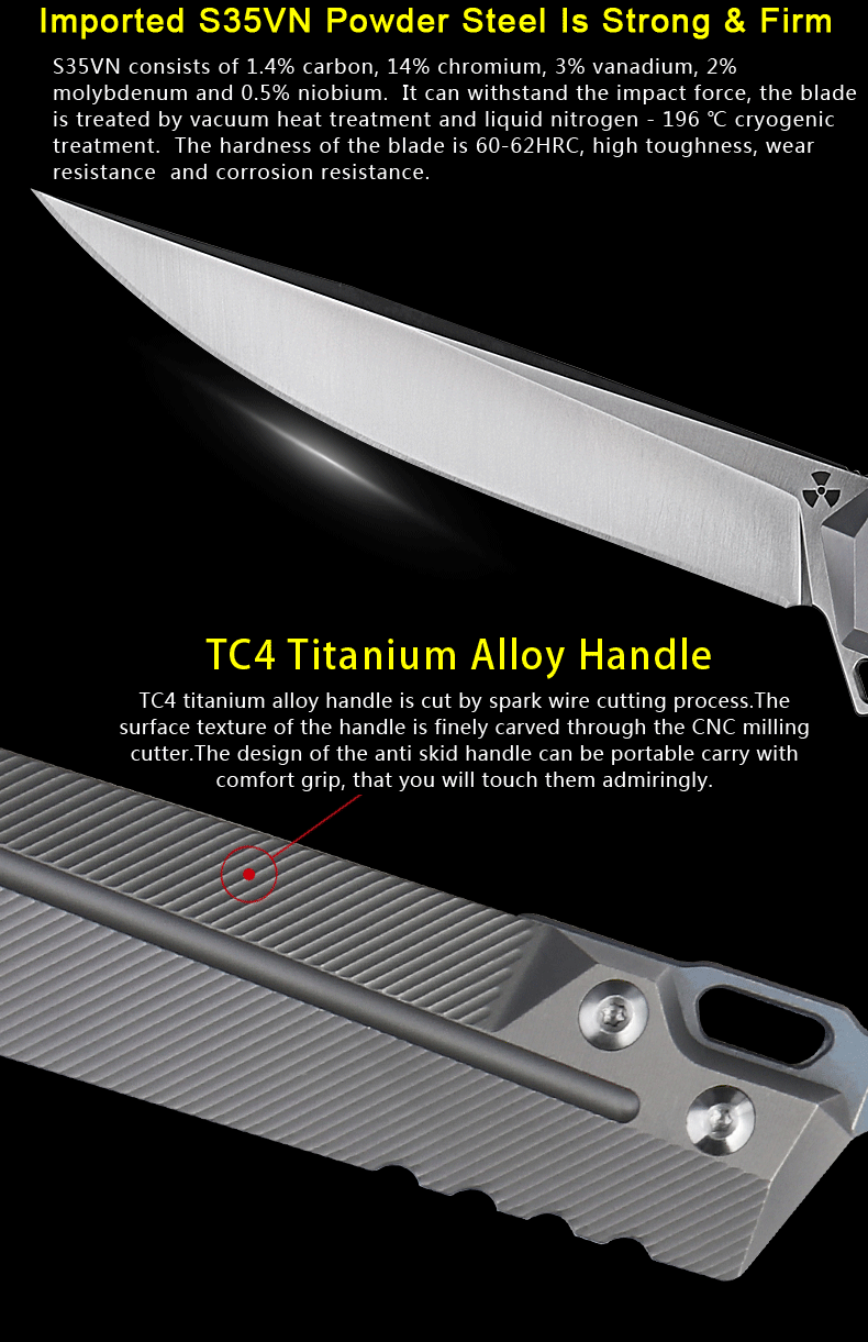 Titanium Knife