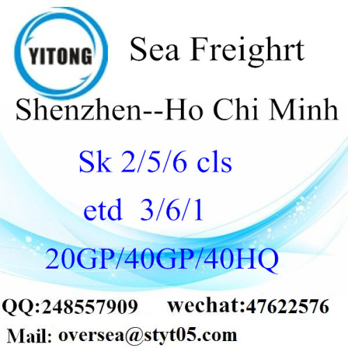 Shenzhen Port Seefracht Versand nach Ho Chi Minh Stadt