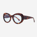 Oval and Retro Acetate Female Sunglasses