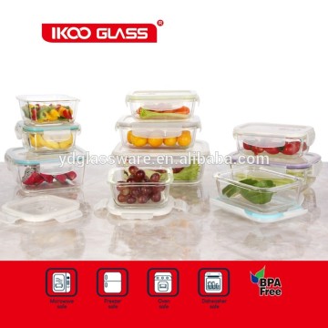 Glass Fresh Food Storage Containers Saver Container sets for Kitchen outdoor