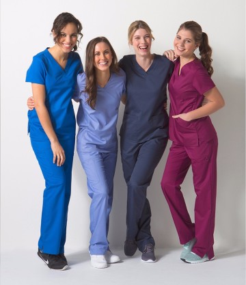 Hospital Uniform Doctor Nurse Medical Scrubs Suit