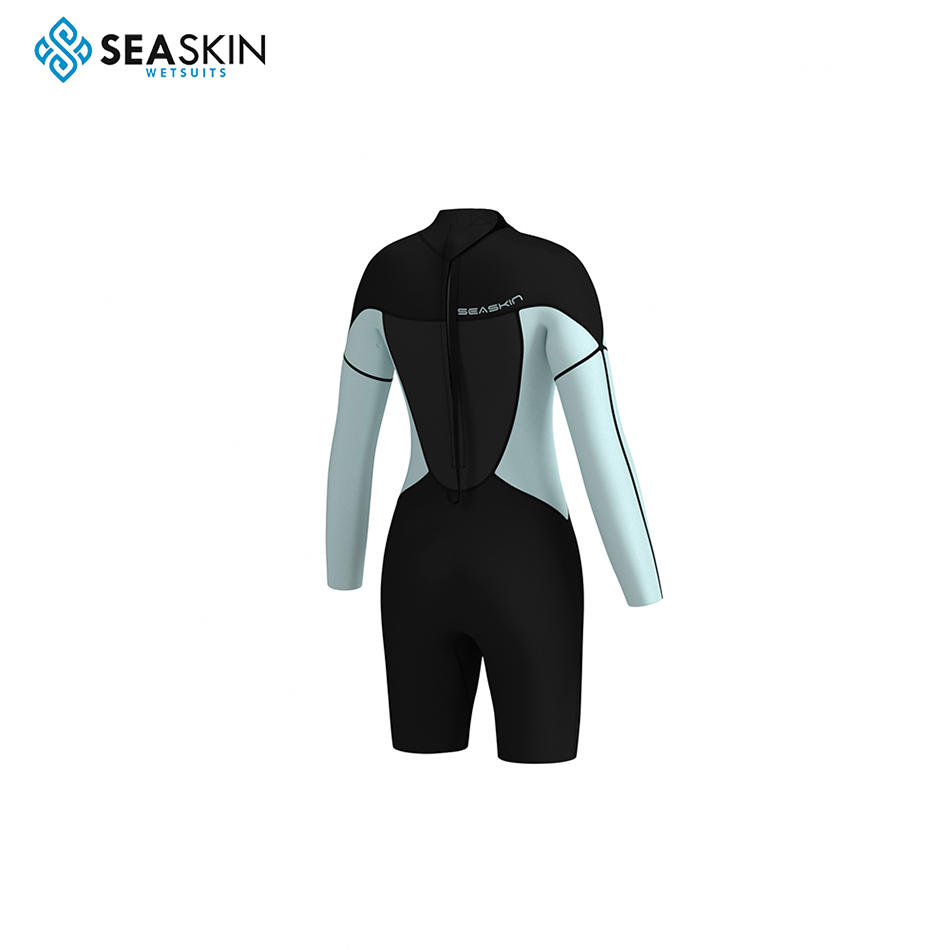 Seaskin Surfing Surfing Diving Lengan Panjang Springsuit