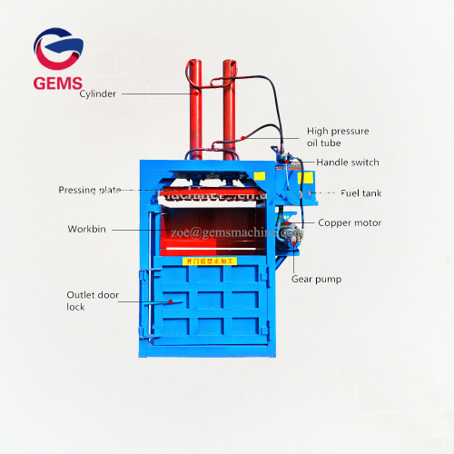 Carton Baler Compressor Machinery Textile Compactor Machine