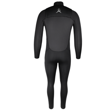 Zeilin 3 mm voor ritssluiting zwarte kleur surfen wetsuits