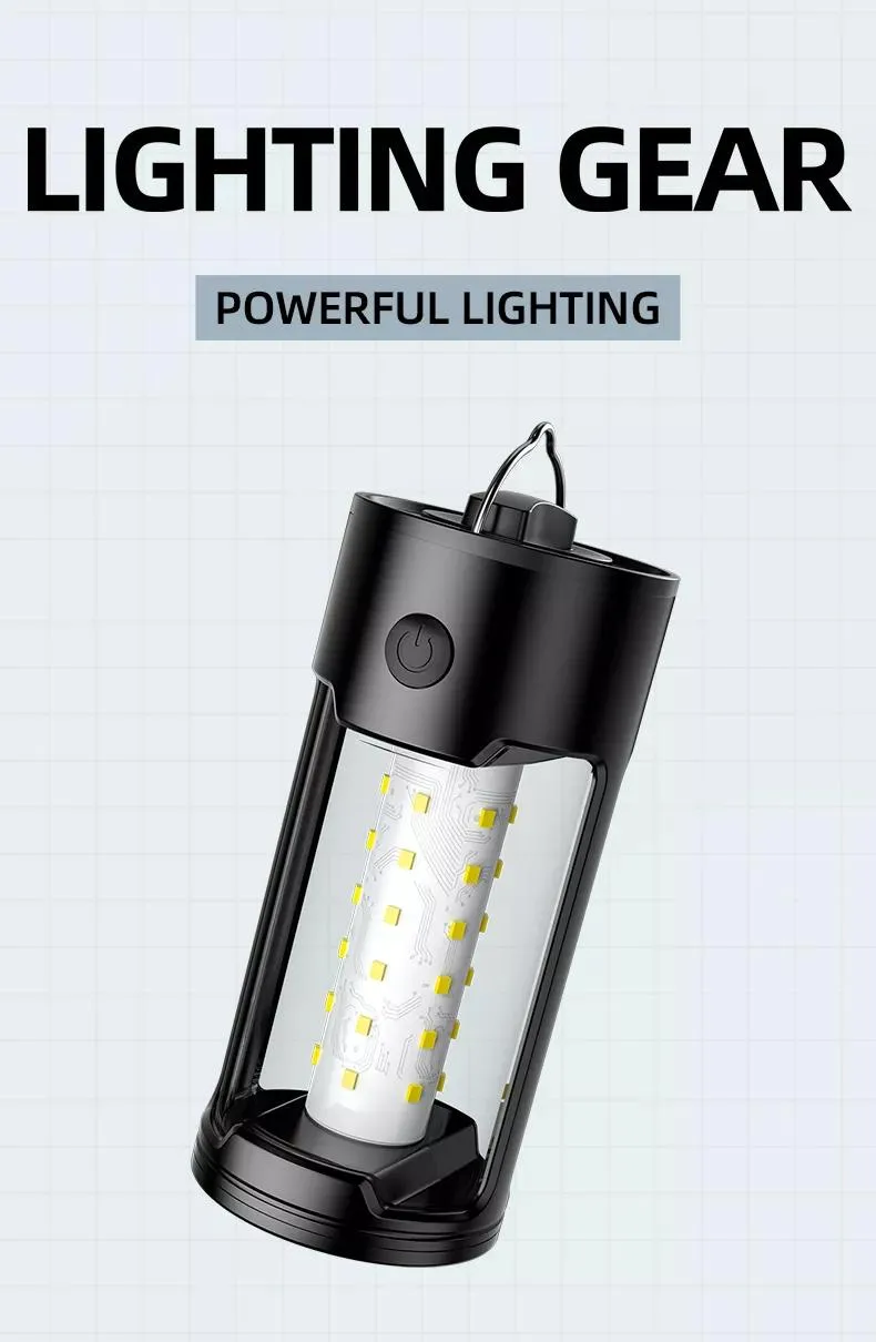 Rechargeable Outdoor Solar LED Light for Emergency Use