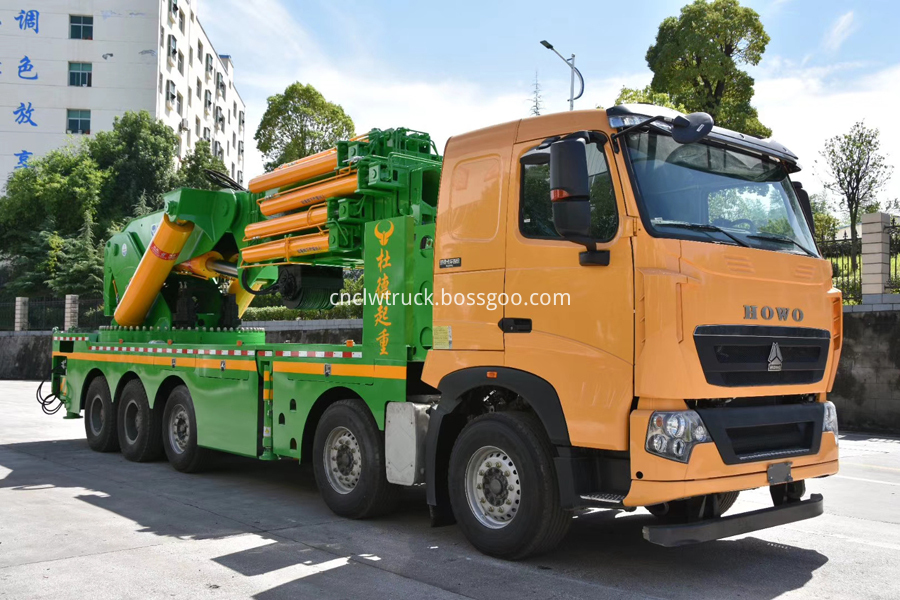 howo truck mounted crane 2