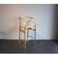 Y chaise en bois haute tabouret en bois massif