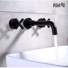 Concealed basin mixer made of zinc alloy