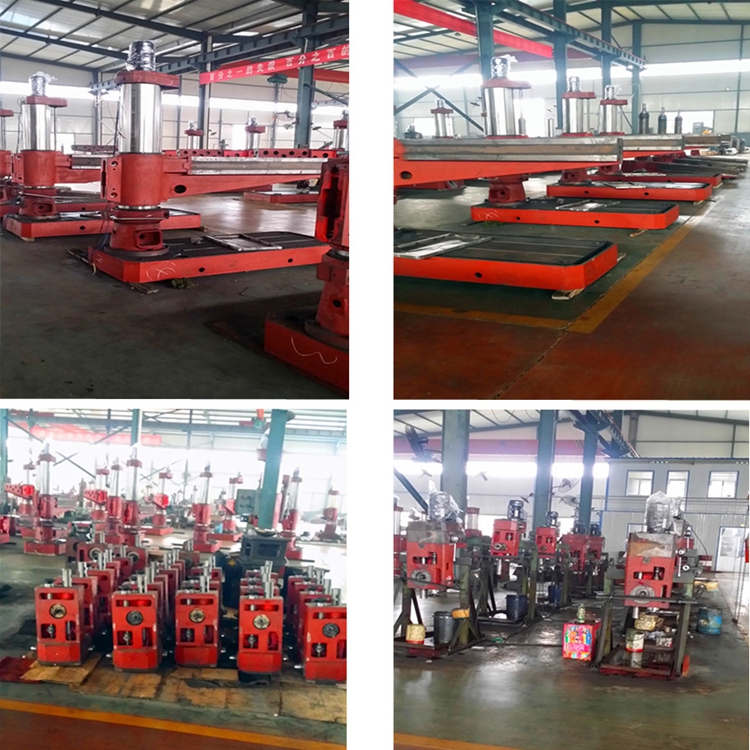 Z3050x16 vertical manual type radial drilling machine 4kw china rocker drilling