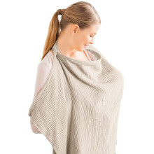 Soft and Breathable Cotton Breastfeeding Cover for Newborns