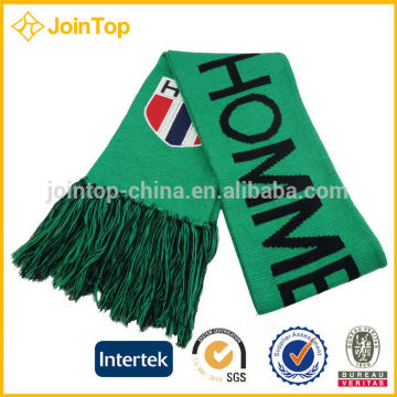 Jointop China Manufacture Cool Striped Football Scarves