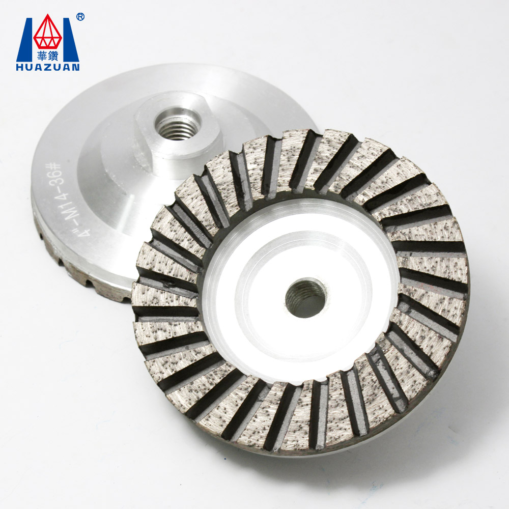 M14 4" Turbo Cup Fine Grinding Wheel for Sale