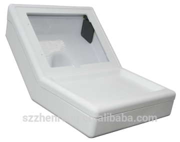 Thick thermoformed shell vacuum