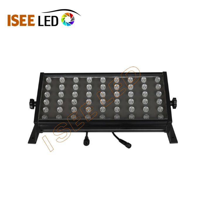 54W மங்கலான சக்தி RGB LED வெள்ள ஒளி