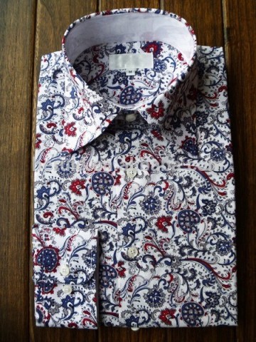 Good quality nice design fancy dress shirts for men