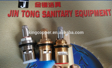 quick open faucet brass ceramic disc cartridge