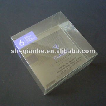 Plastic box for underwear packing