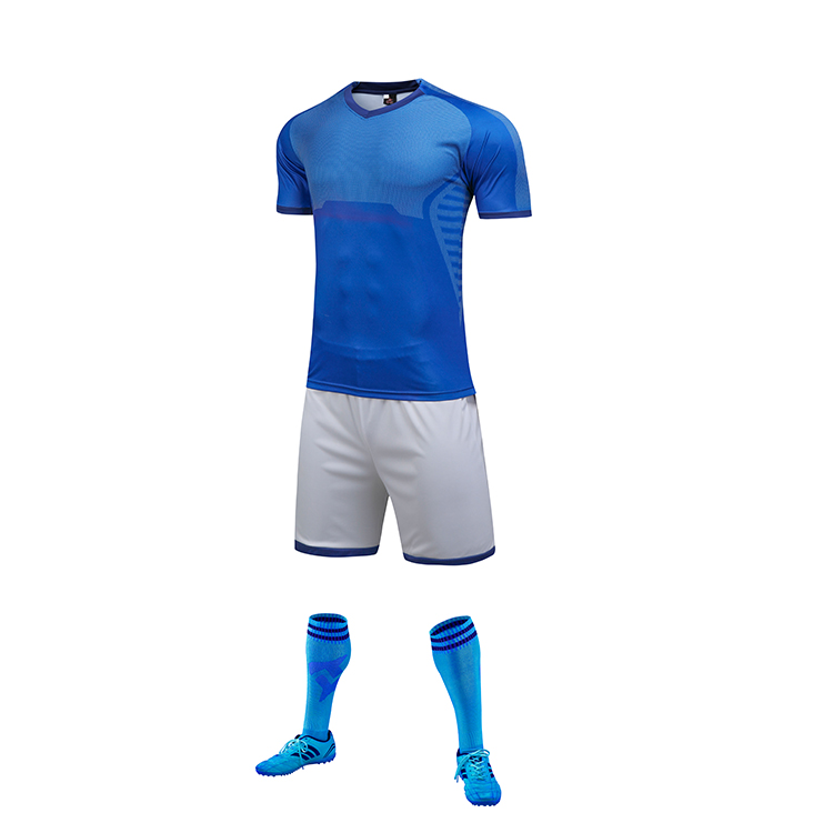 Uniforme de futebol de poliéster de secagem rápida 2020