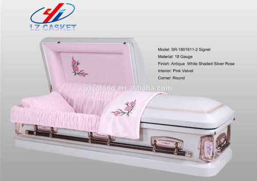 LZ CASKET American Style metal casket/wooden casket/wood coffin