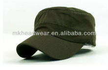 100% Cotton Fitted Military Army Cadet Cap and Hat