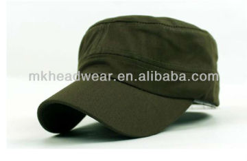 100% Cotton Fitted Military Army Cadet Cap and Hat