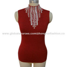 Women's sweater, red