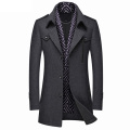 Wholesale High Quality Double Collar Trench Coat Male