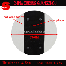 Round Polycarbonate Anti-riot Shield