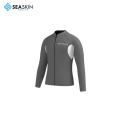 Colete de neoprene do zíper dianteiro de Seaskin Mens