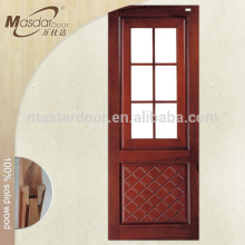 New design bedroom security wooden doors and windows