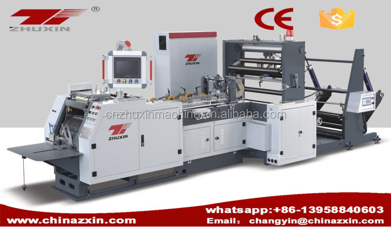 ZXCY-400 Automatic high speed point tooth food paper bag making machine