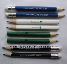 3.5 inches wooden golf pencil