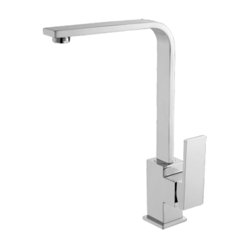 Single lever kitchen sink mixer