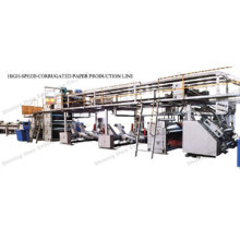 High-Speed Wide Corrugated Board Production Line