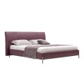 Villa möbler lyxig king size master sovrum möbler set modern stil säng importerad tall träram