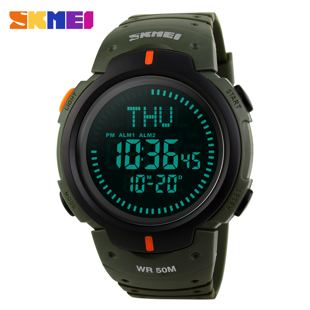 skmei 1231 compass waterproof sport men brand description of wrist watch