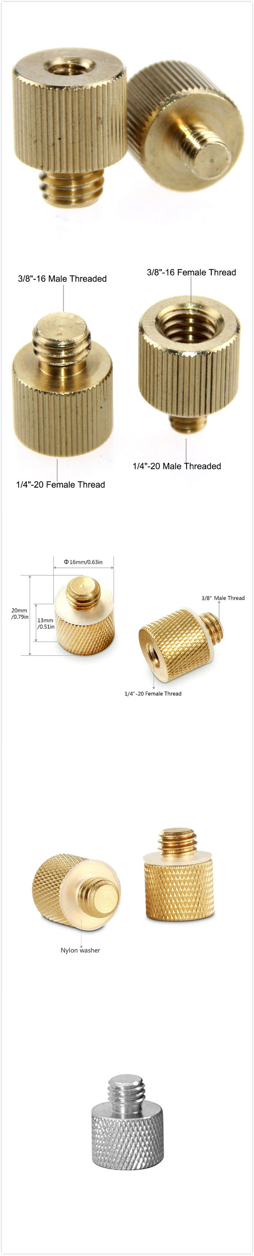 Adaptateur de vis à fil Thread Screw Adapter
