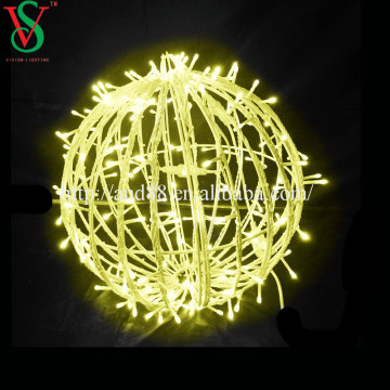 led lighting motif led light ball for street motif decorations