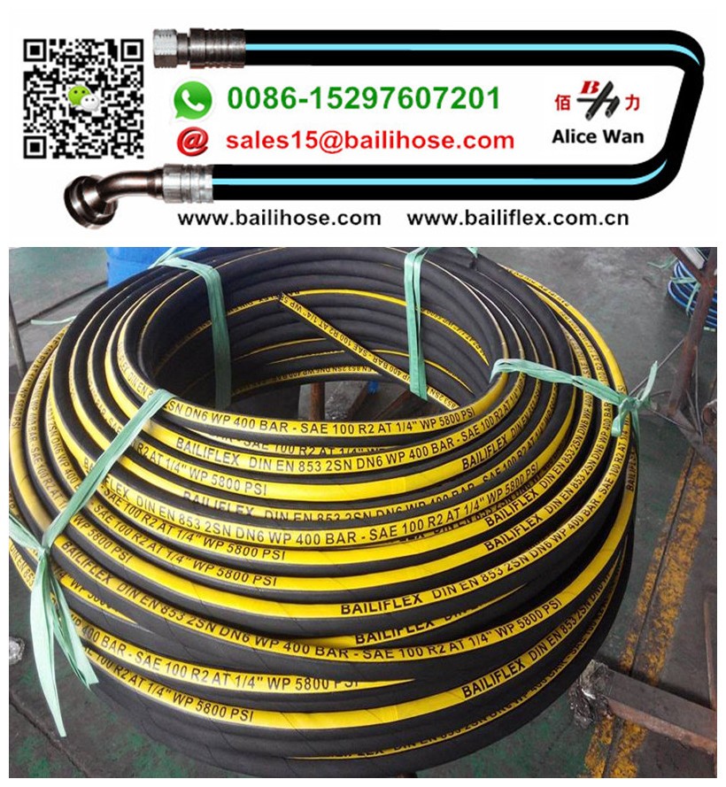 SEMPERIT SEL fire-resistant hydraulic hose