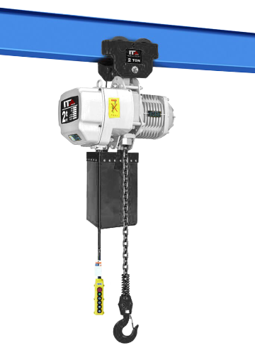 Electric Chain Hoist with Manual Trolley