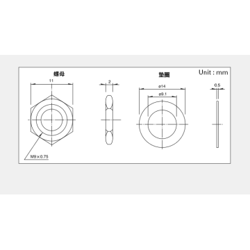 Potencjometr obrotowy serii Rk09l