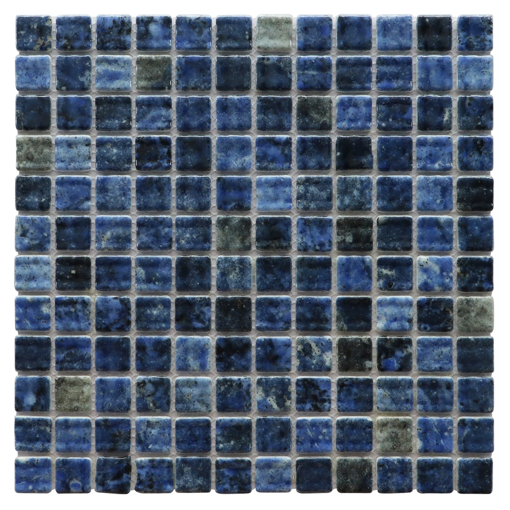 Foshan Manufacturer Glossy Swimming Pool Glass Mosaic Tile