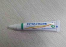 Tetracycline eye ointment 1% 5g Antifungal Creams Antibacte