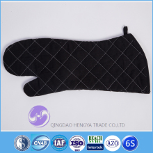 Custom design heat resistant double cotton oven mitt