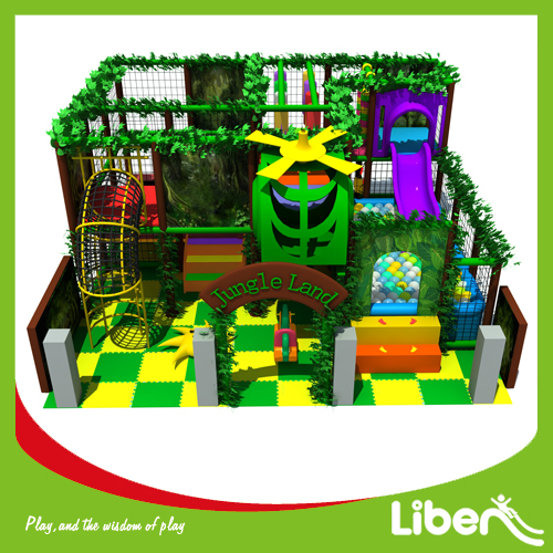 Open set up build indoor play